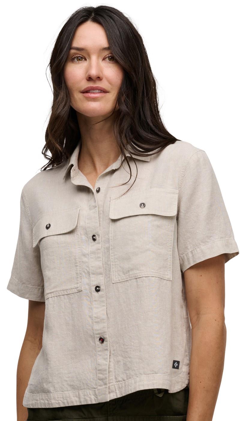 Scenic Route SS Shirt - Womens - moonstone / chalk 1