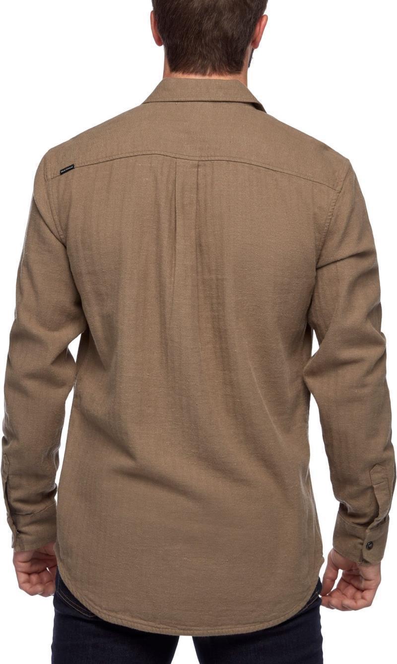 Sentinel LS Flannel Shirt - Mens - walnut heather 1
