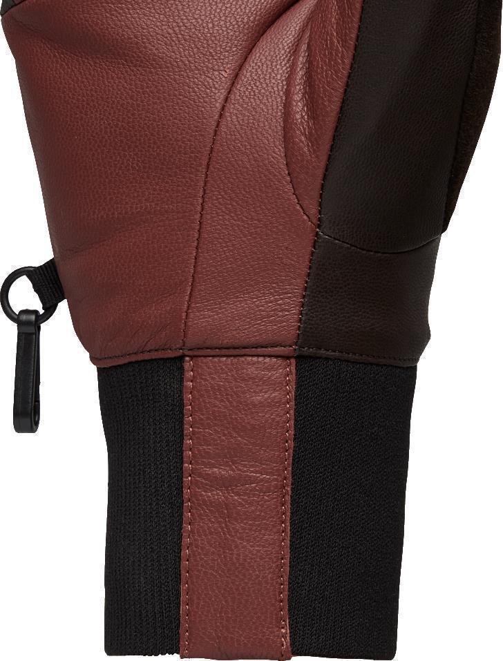 Session Knit Mitts - Mens - Cafe Brown / Mulled Cider 2