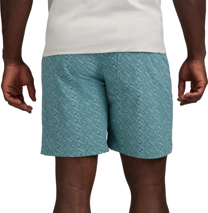 Sierra Shorts, 8" Inseam - Mens - granola / midnight blue 1
