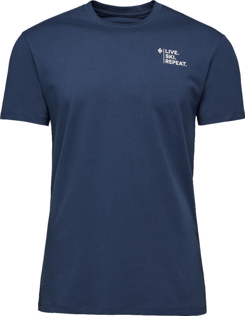 Ski Mountaineering SS Tee - Mens - ink blue 1
