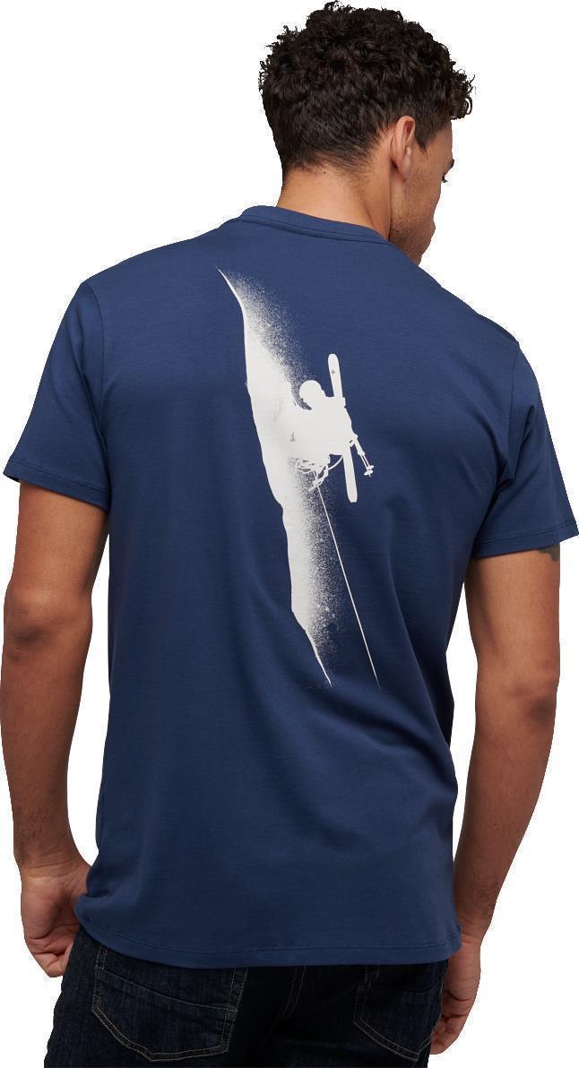 Ski Mountaineering SS Tee - Mens - ink blue 1