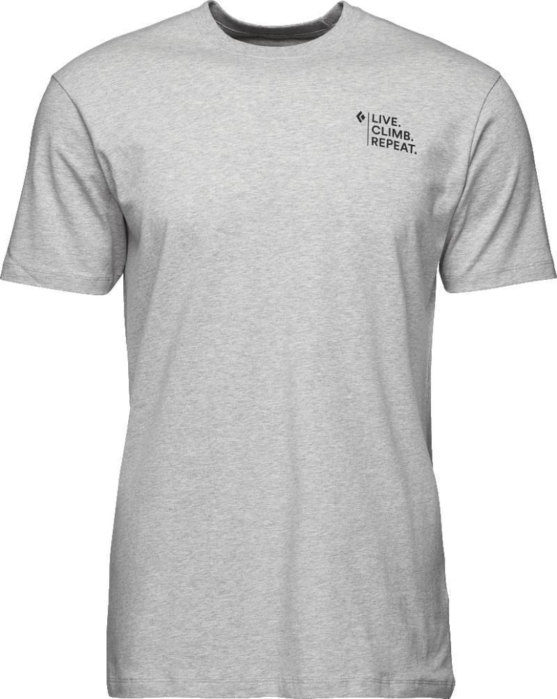 Ski Mountaineering SS Tee - Mens - nickel heather 1