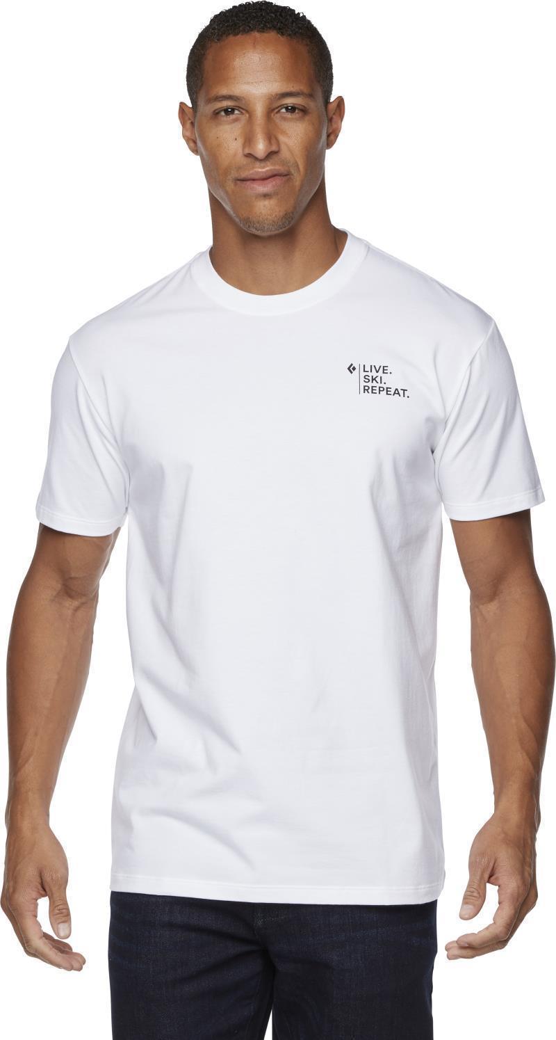 Ski Mountaineering SS Tee - Mens - white 1