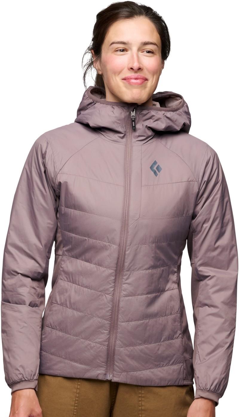 Solution 1.0 Hoody - Womens - dark mauve 1