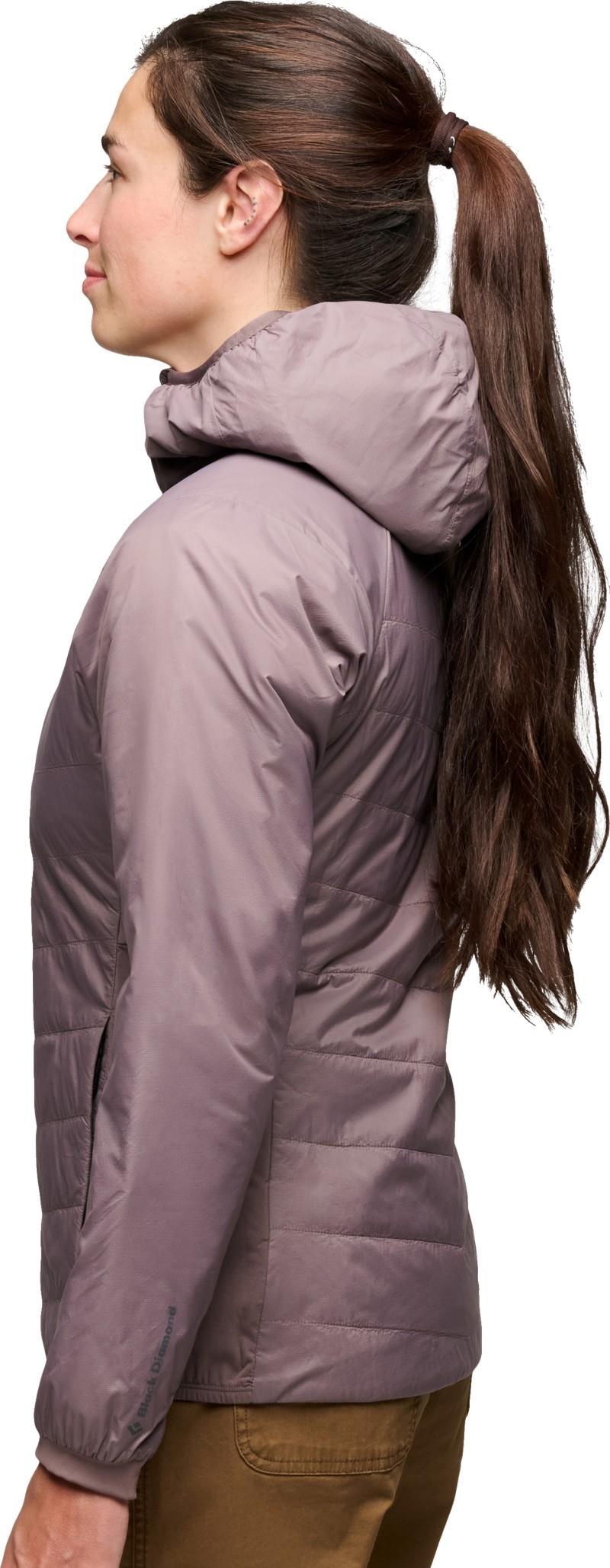 Solution 1.0 Hoody - Womens - dark mauve 1