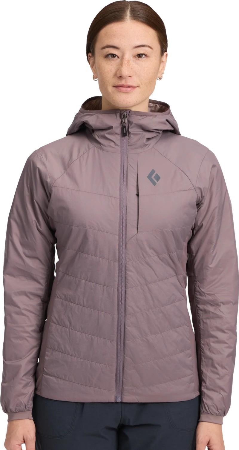 Solution 1.0 Hoody - Womens - dark mauve 1