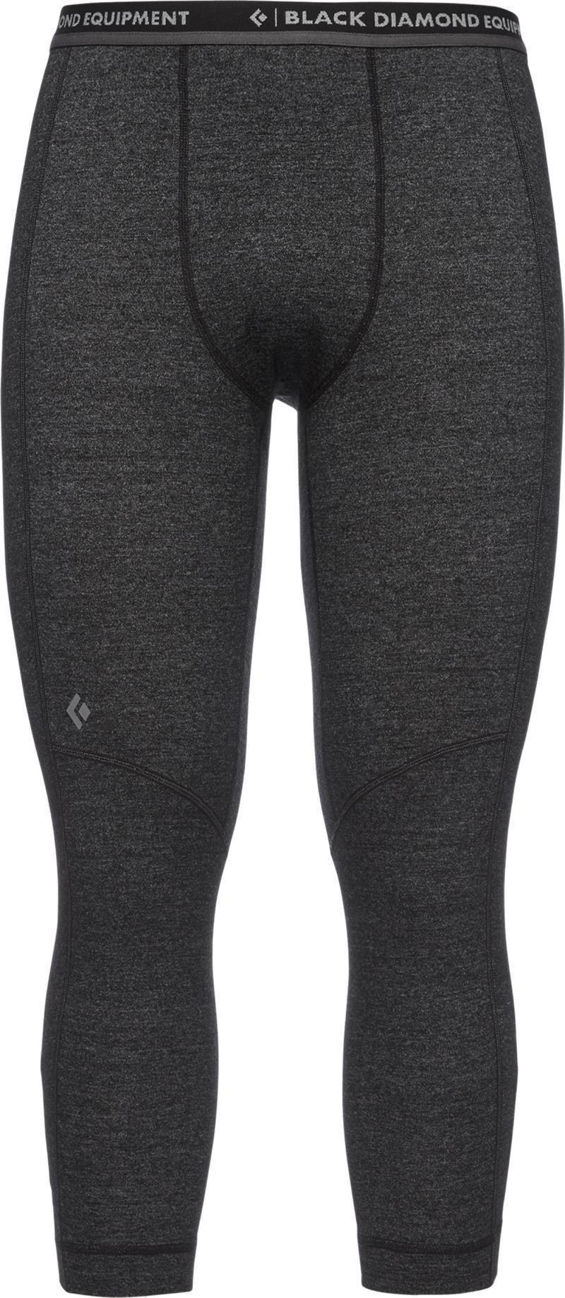 Solution 150 Merino Baselayer 3/4 Bottom, 22" Inseam - Mens - Black 1