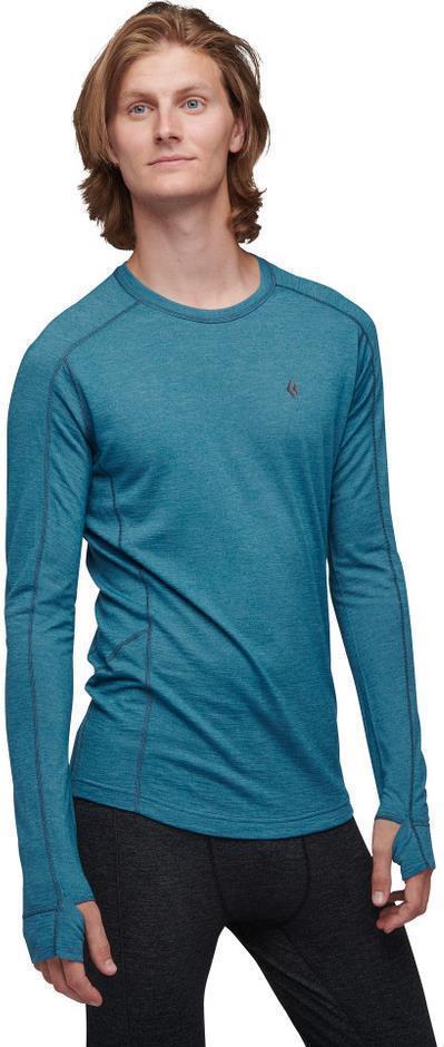 Solution 150 Merino Baselayer Crew - Mens - Astral Blue 3