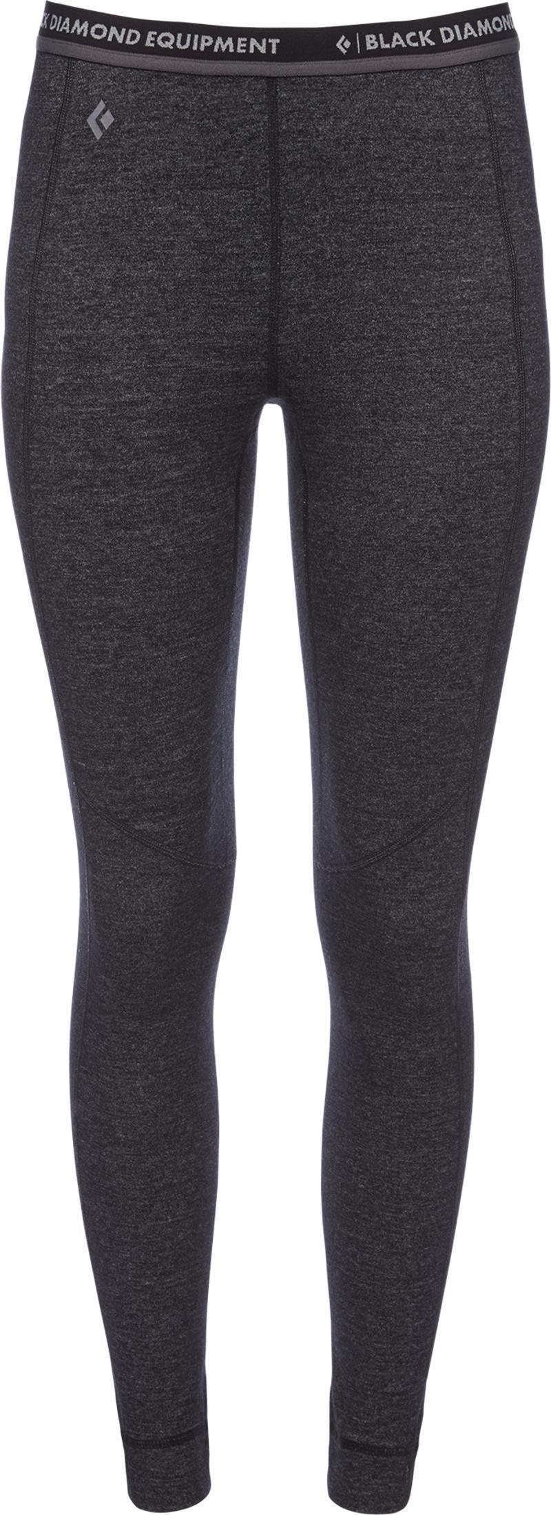 Solution 150 Merino Baselayer Full Length Bottoms, 28" Inseam - Womens - Black 1