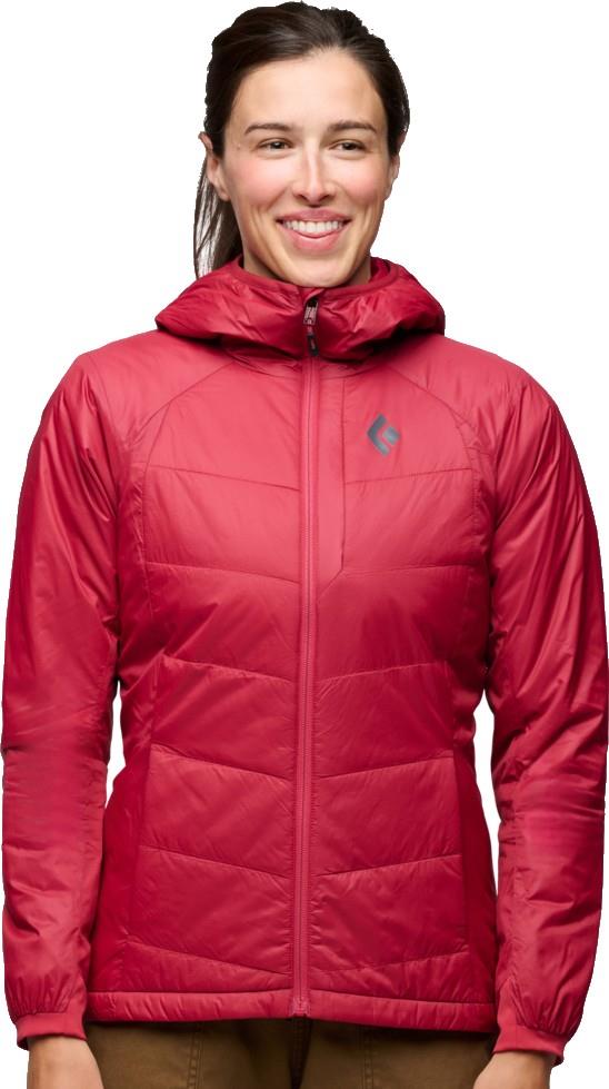 Solution 2.0 Hoody - Womens - mineral red 1