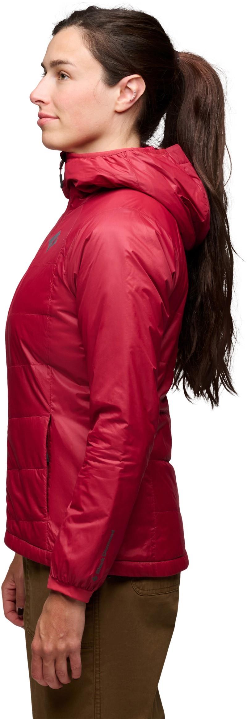 Solution 2.0 Hoody - Womens - mineral red 1
