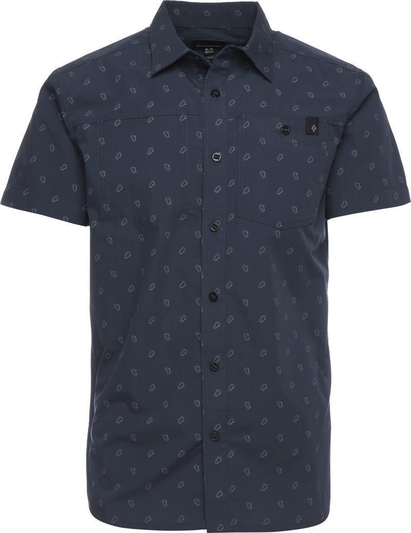 Solution SS Shirt - Mens - ink blue / biner print 1