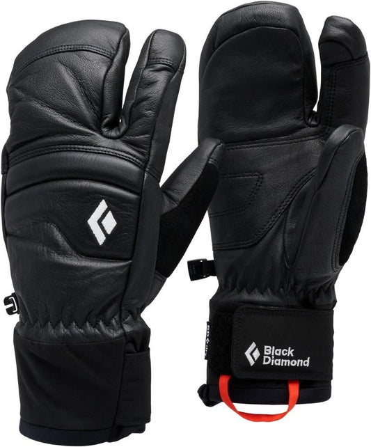 Spark Finger Gloves - Womens - black 1