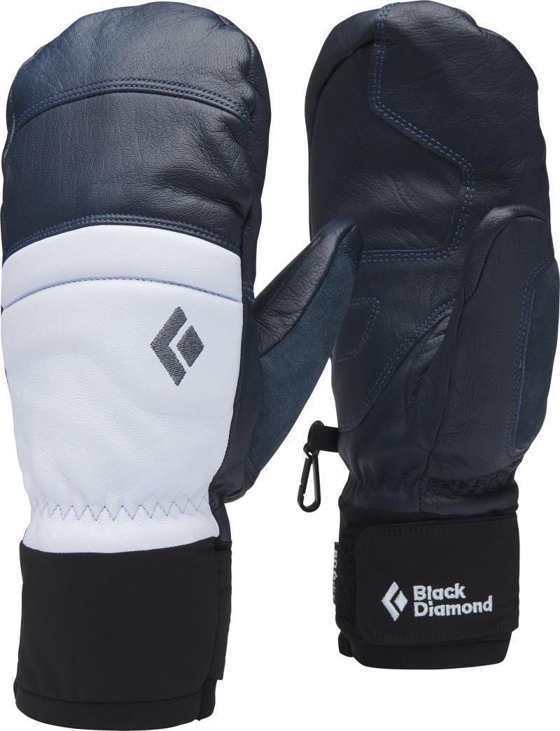 Spark Mitts - Womens - Charcoal / Belay Blue 1
