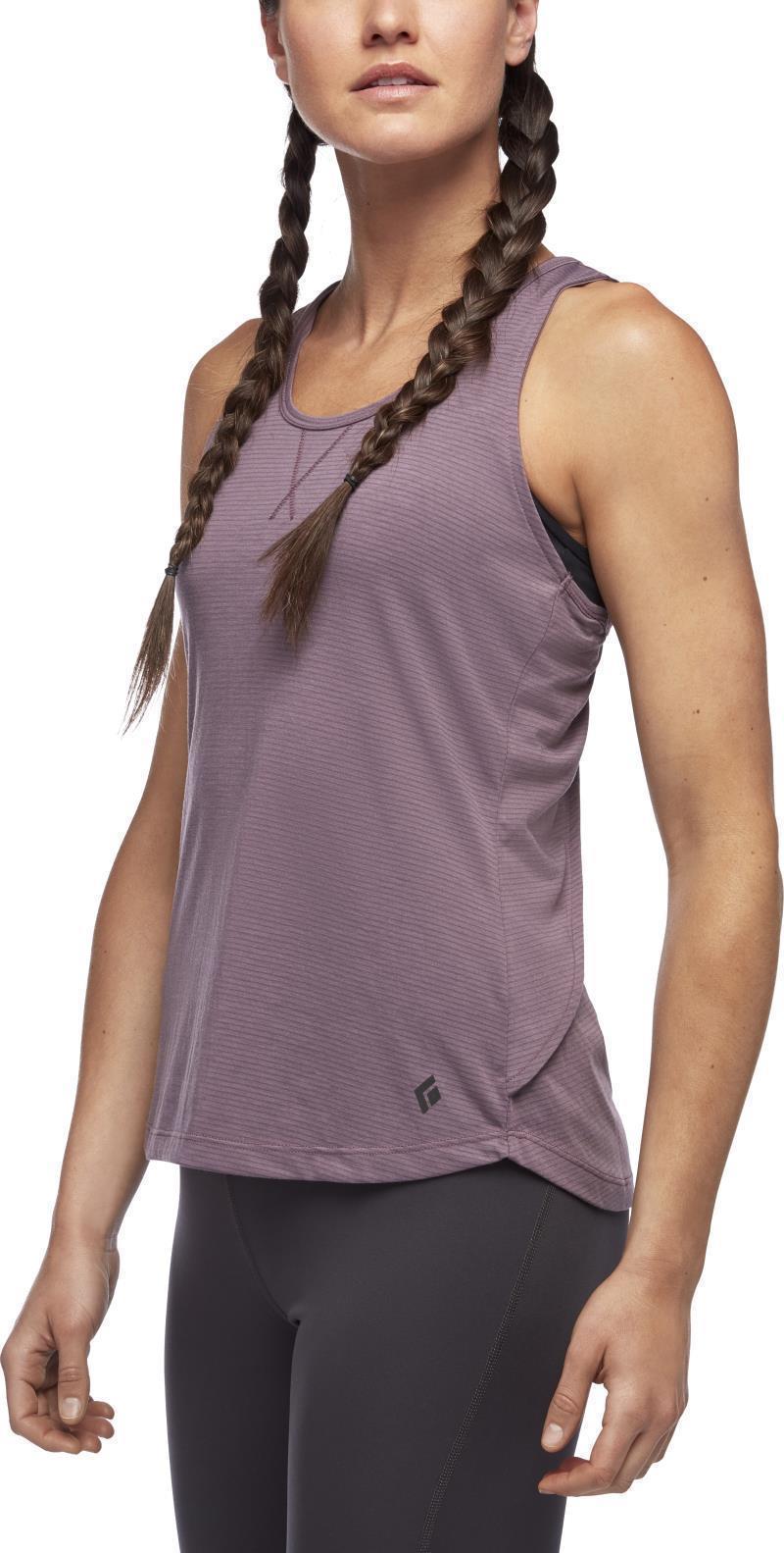 Splitter Tank - Womens - Mulberry Stripe 2