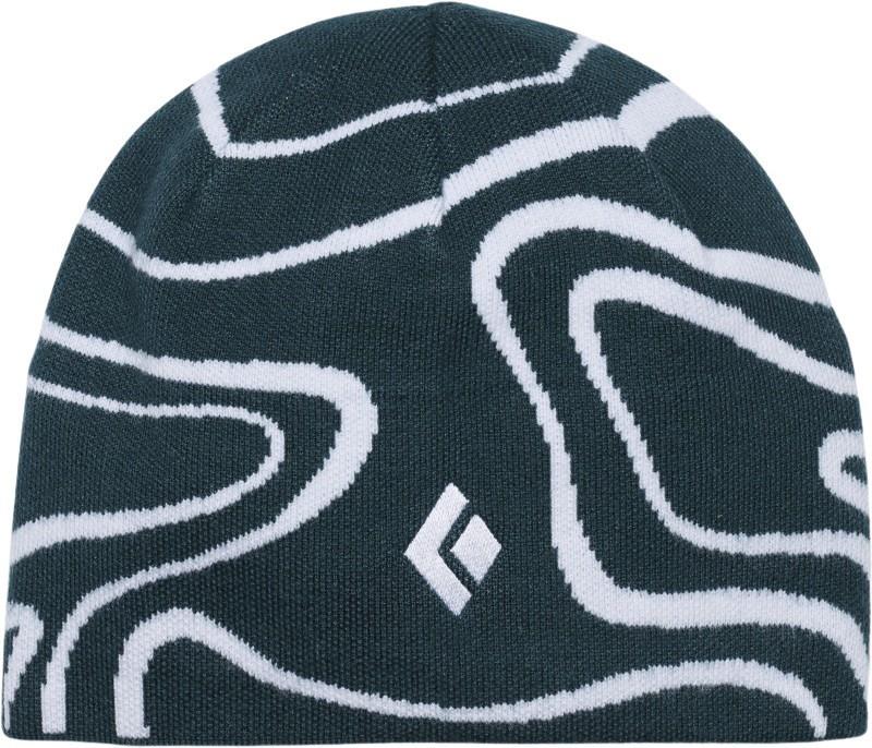 Stoke Toque Beanie - deep woods / white 1