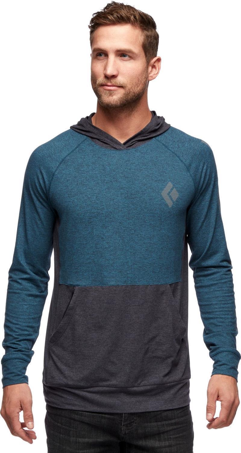 Stone Hoody - Mens - azurite / black 1