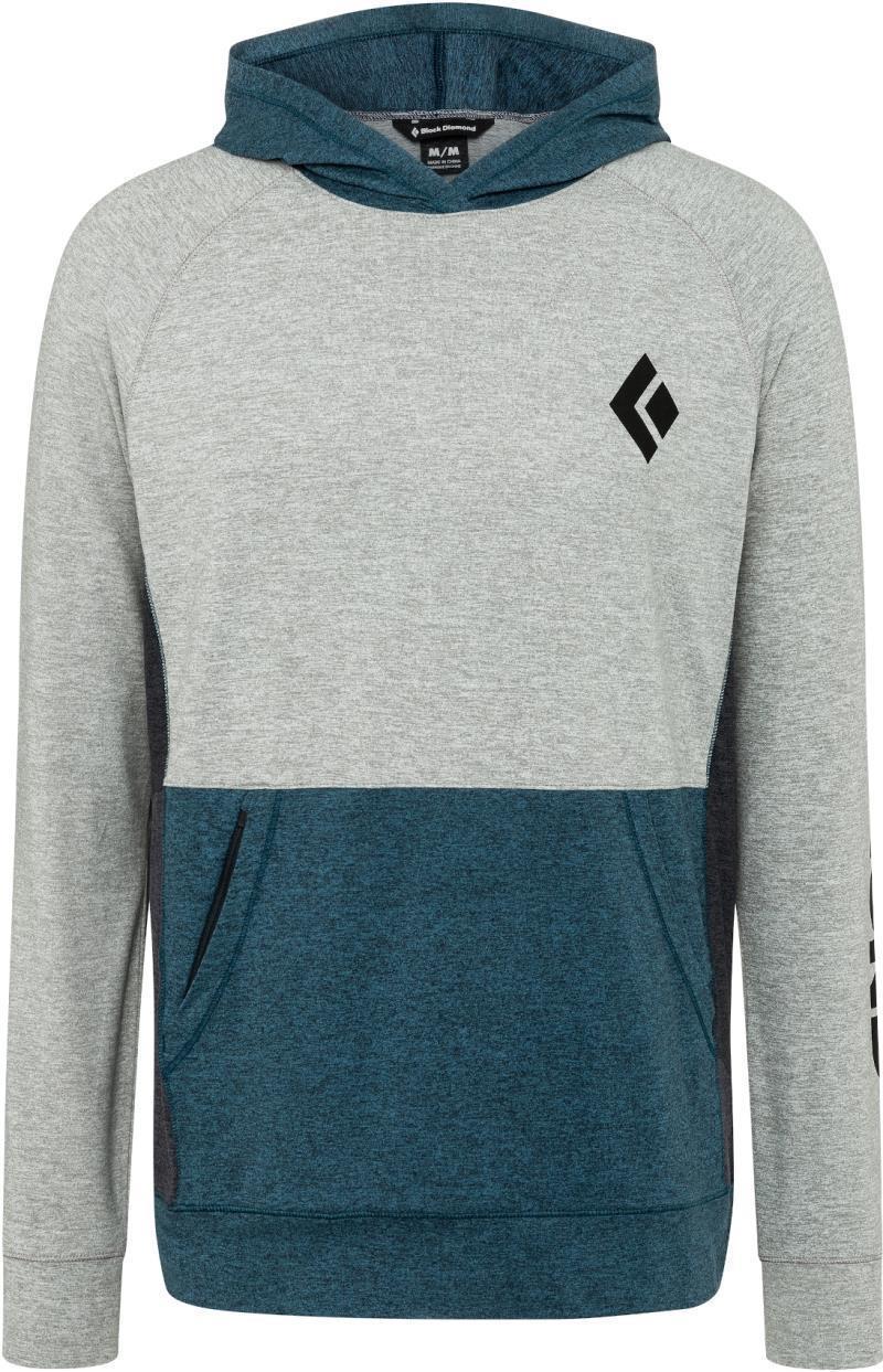 Stone Hoody - Mens - nickel / azurite 1