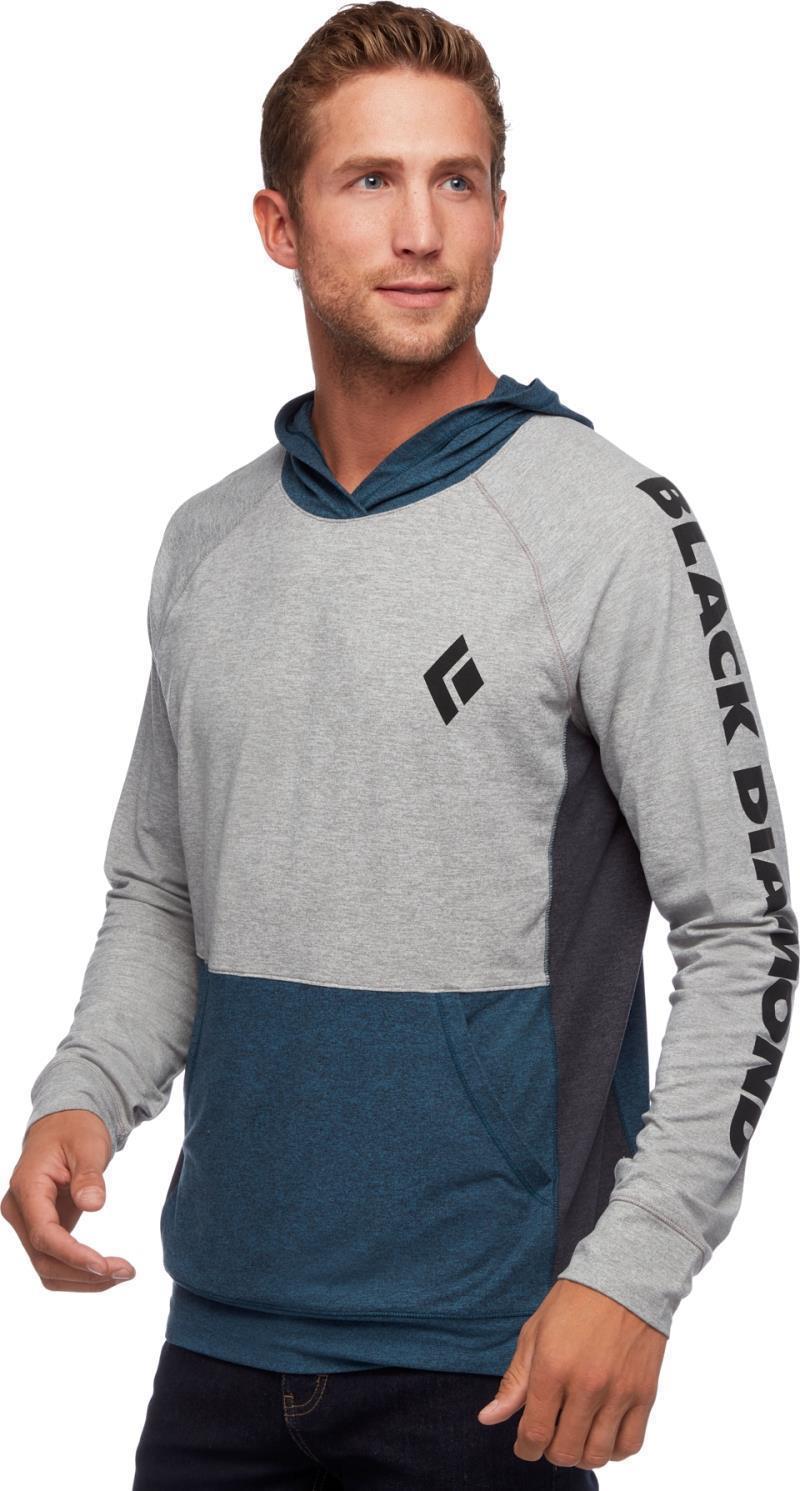 Stone Hoody - Mens - nickel / azurite 1