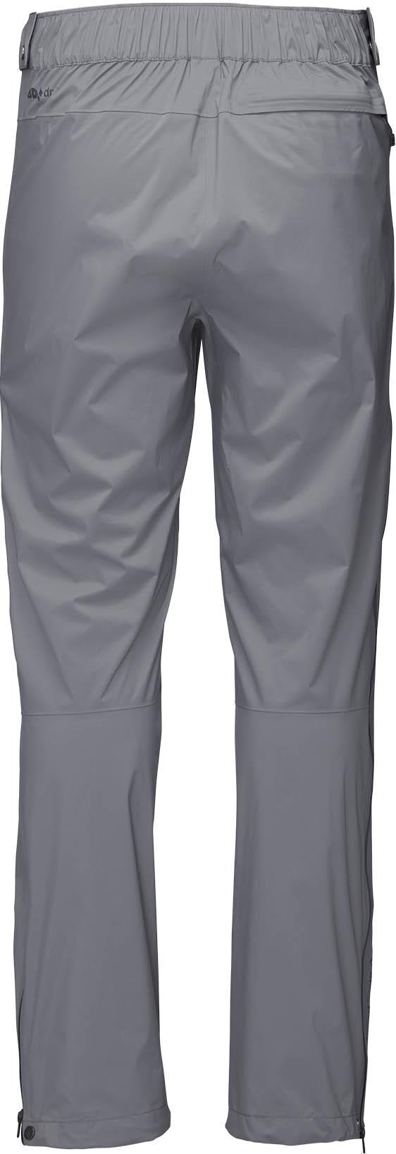 Stormline Stretch Full Zip Rain Pants, Reg - Mens - Ash 2