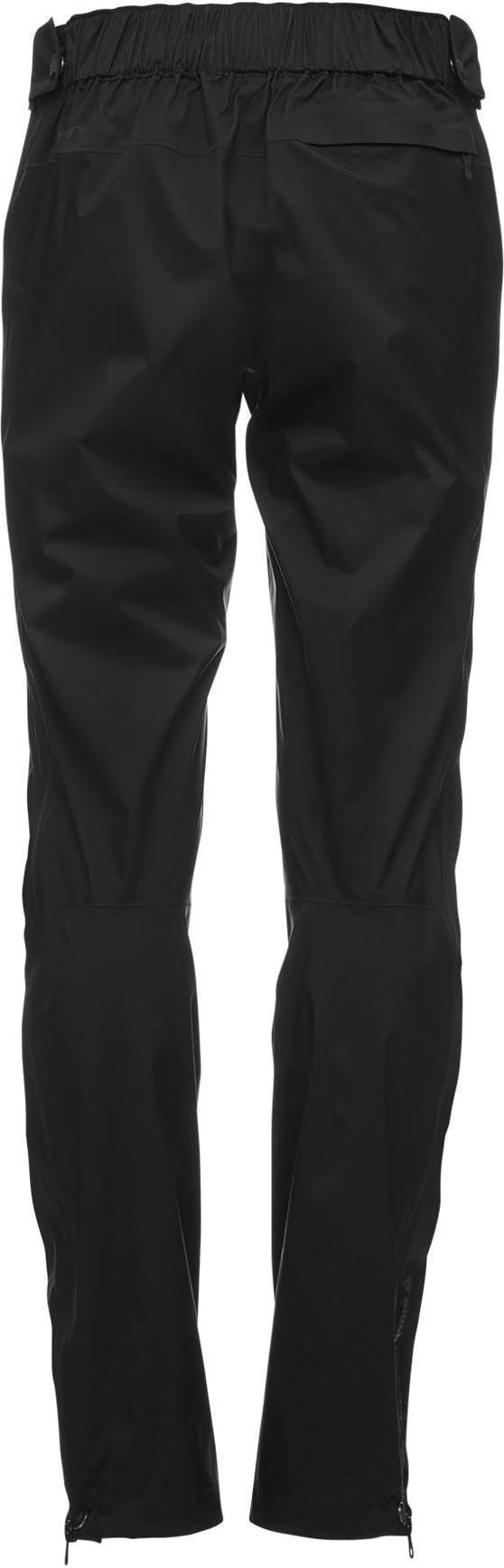 Stormline Stretch Full Zip Rain Pants - Womens - Black 2