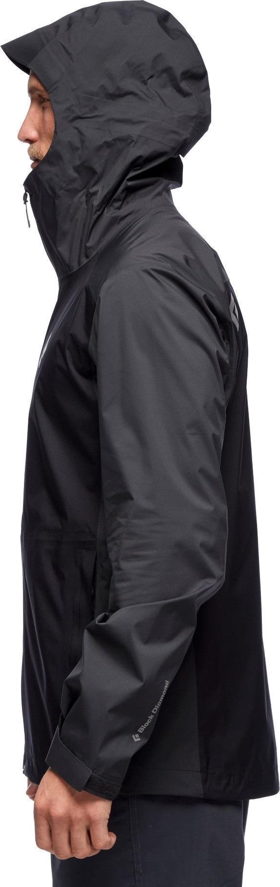 Stormline Stretch Rain Shell - Mens - Black / Carbon 3