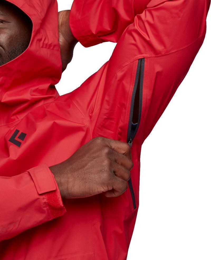 Stormline Stretch Rain Shell - Mens - Carmine 5