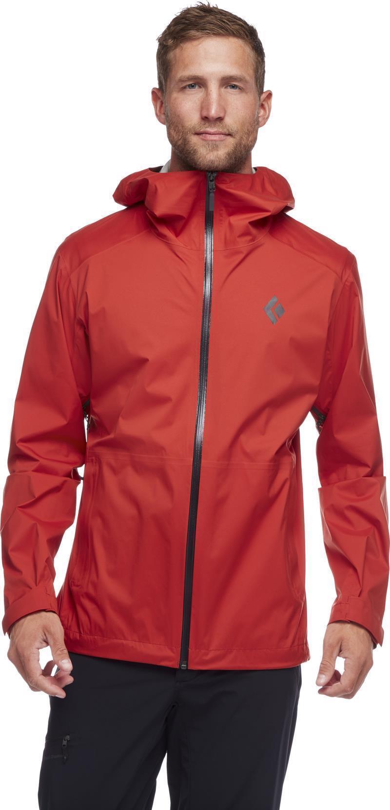 Stormline Stretch Rain Shell - Mens - Red Rock 2
