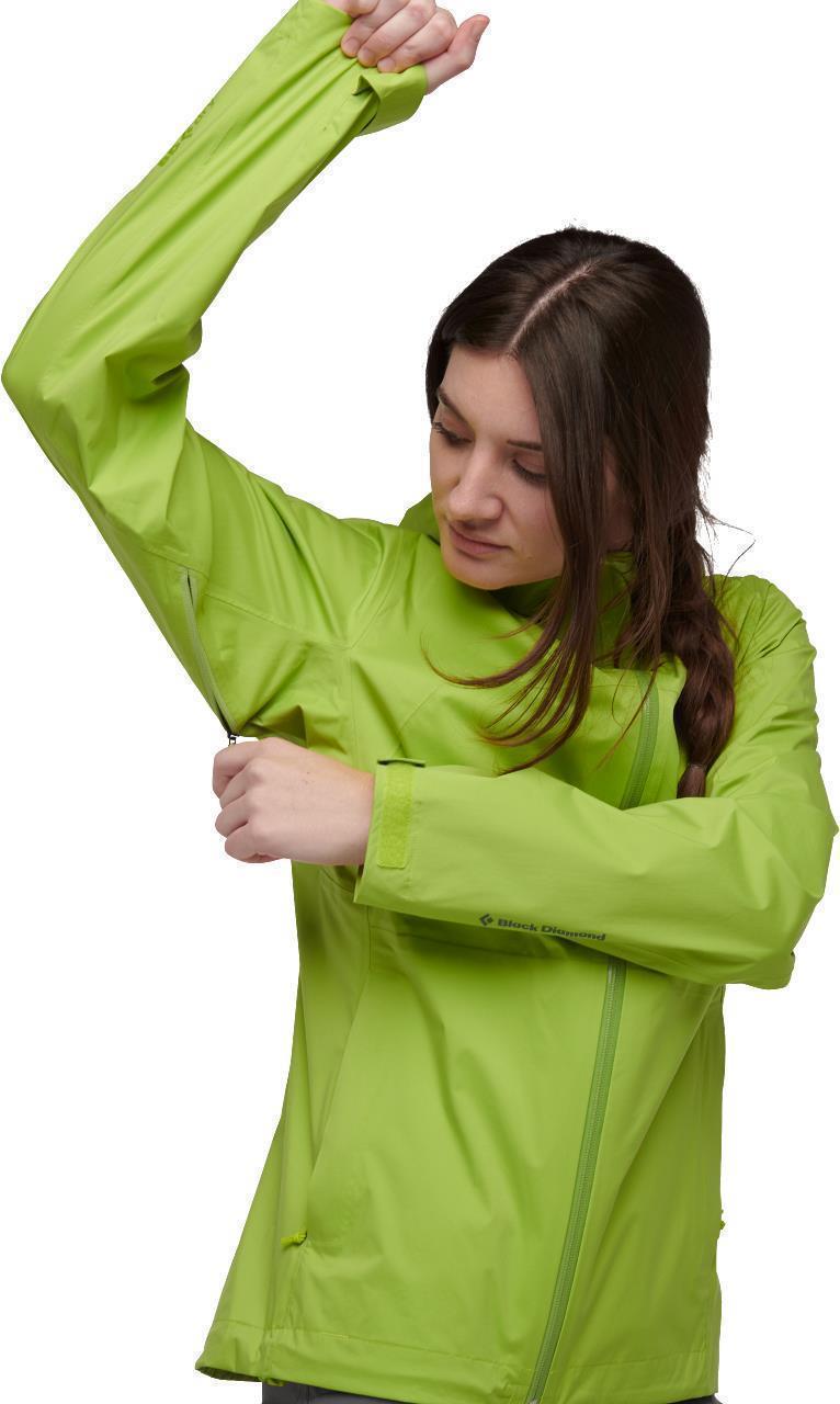 Stormline Stretch Rain Shell - Womens - Aloe 4