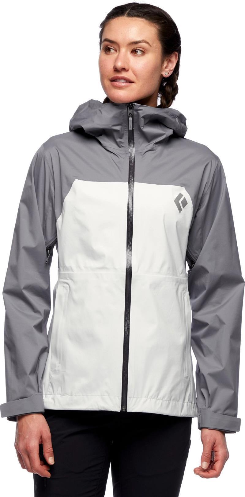 Stormline Stretch Rain Shell - Womens - Aluminum / Ash 1