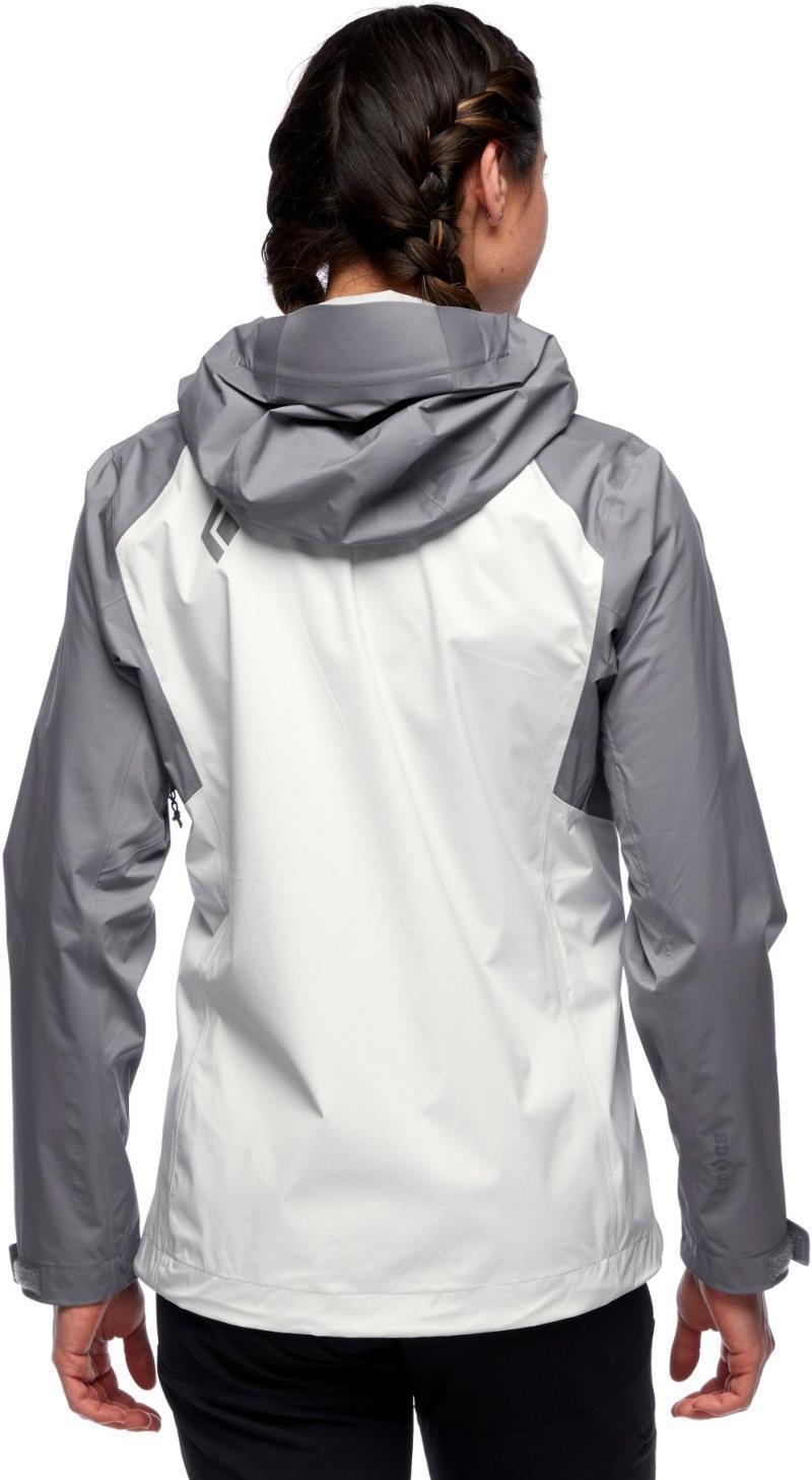 Stormline Stretch Rain Shell - Womens - Aluminum / Ash 2