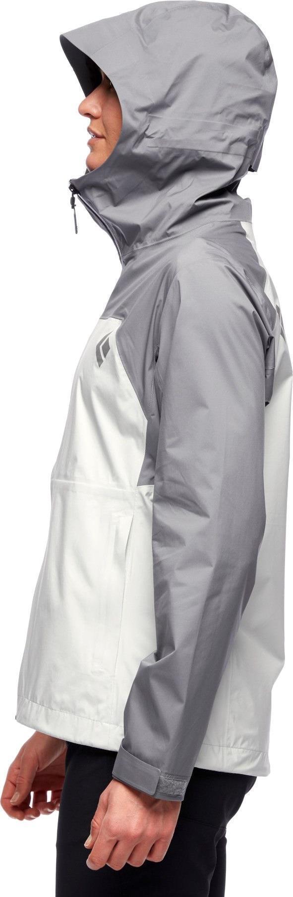 Stormline Stretch Rain Shell - Womens - Aluminum / Ash 3
