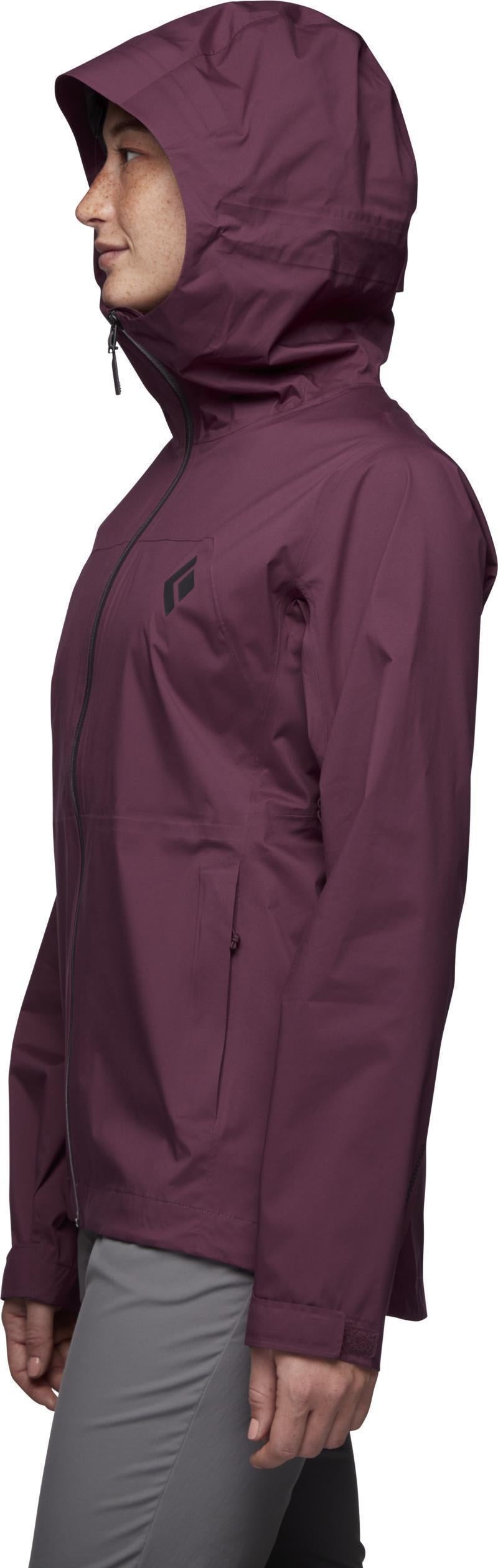 Stormline Stretch Rain Shell - Womens - Blackberry 4