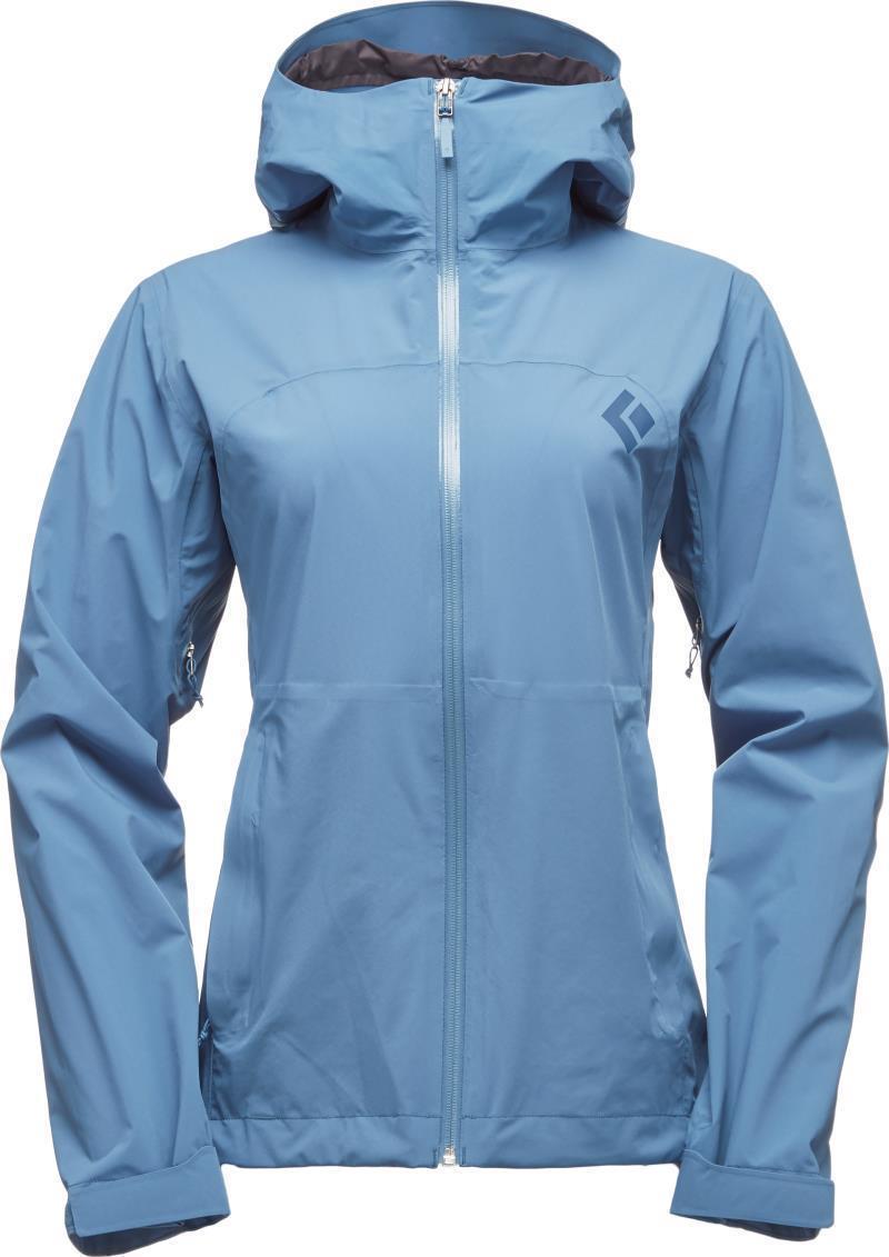 Stormline Stretch Rain Shell - Womens - Blue Steel 1