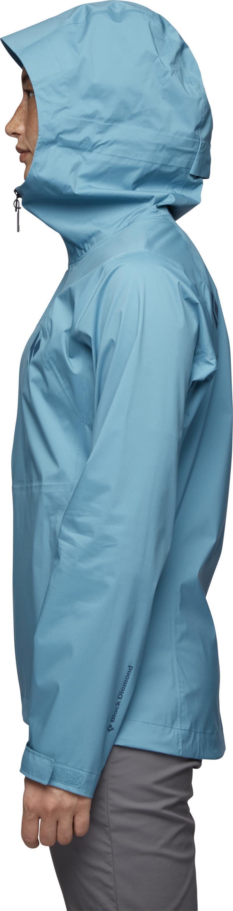 Stormline Stretch Rain Shell - Womens - Cerulean Blue 4