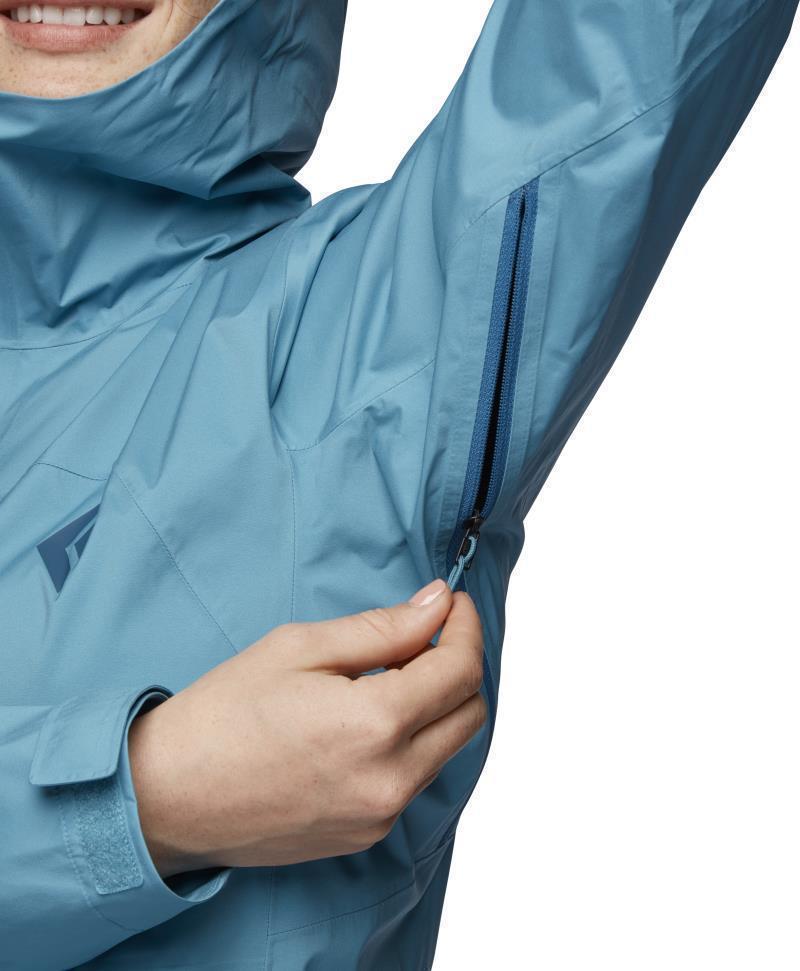 Stormline Stretch Rain Shell - Womens - Cerulean Blue 6