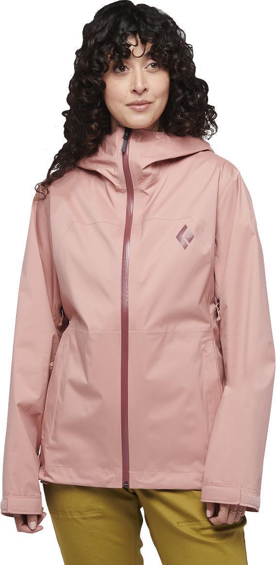 Stormline Stretch Rain Shell - Womens - Chalk Pink 2