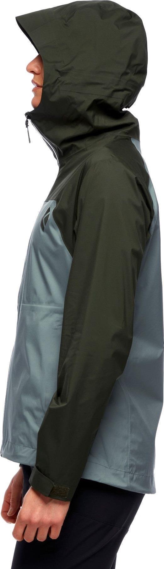 Stormline Stretch Rain Shell - Womens - Cypress / Storm Blue 4