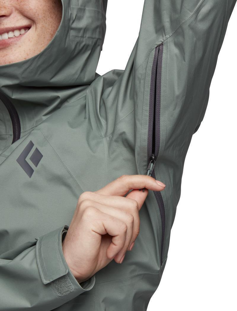 Stormline Stretch Rain Shell - Womens - Laurel Green 6