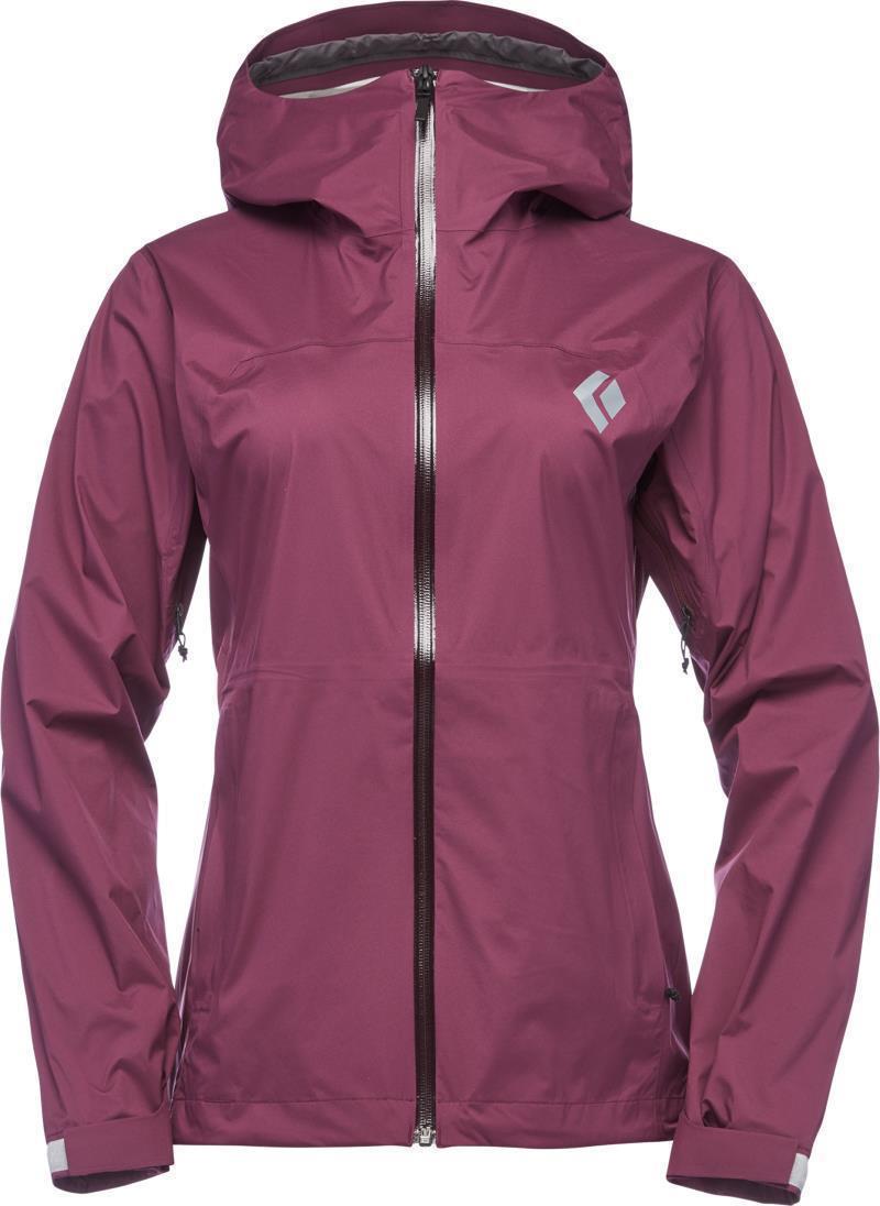 Stormline Stretch Rain Shell - Womens - Plum 1