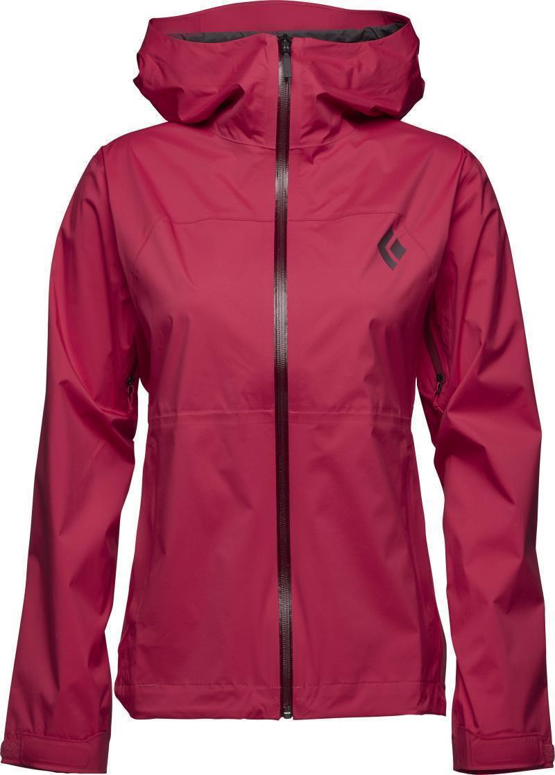 Stormline Stretch Rain Shell - Womens - Pomegranate 1