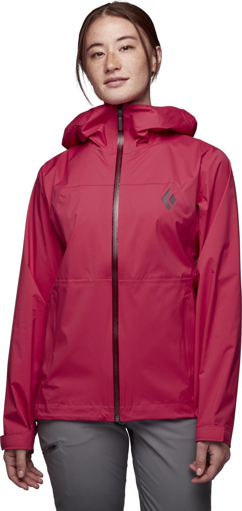 Stormline Stretch Rain Shell - Womens - Pomegranate 2