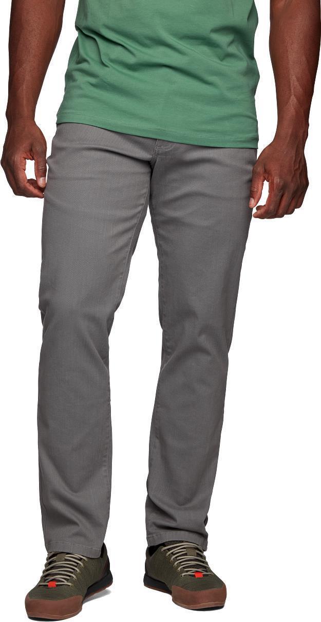 Stretch Font Pants - Mens - steel grey 1
