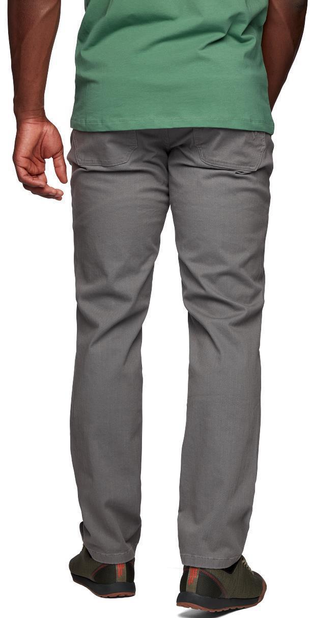 Stretch Font Pants - Mens - steel grey 1