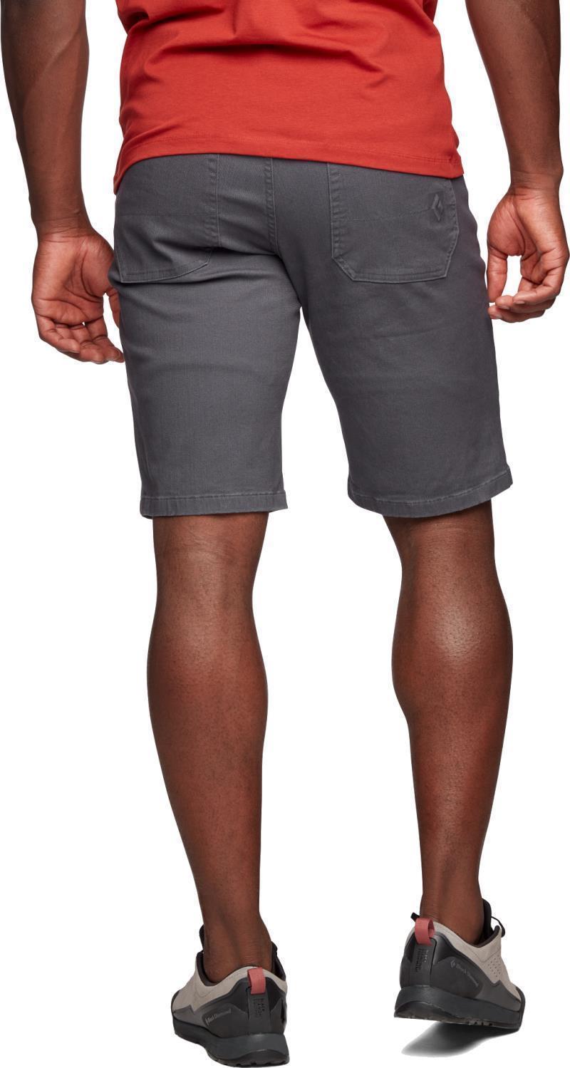 Stretch Font Shorts - Mens - carbon 1