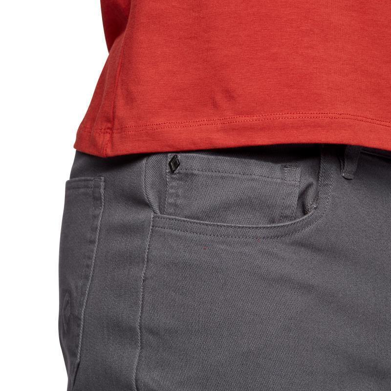 Stretch Font Shorts - Mens - carbon 1