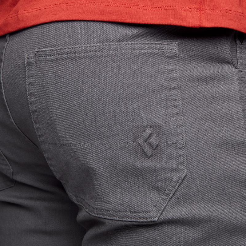 Stretch Font Shorts - Mens - carbon 1