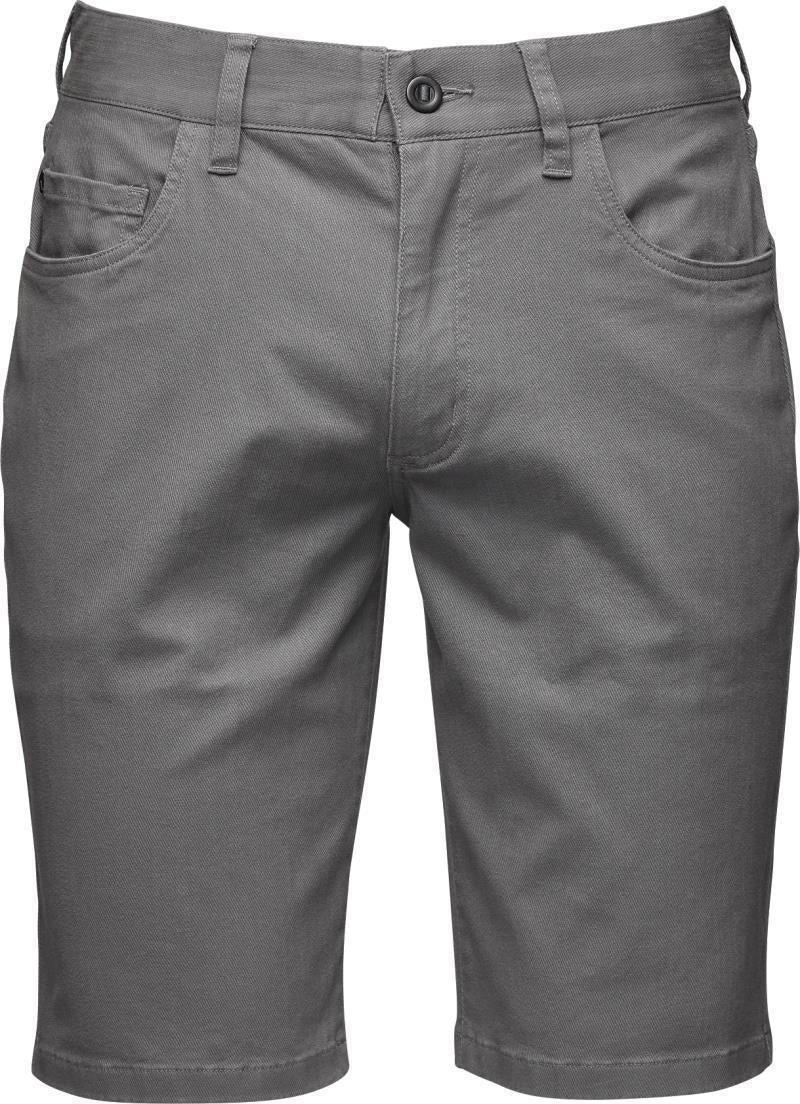 Stretch Font Shorts - Mens - steel grey 1
