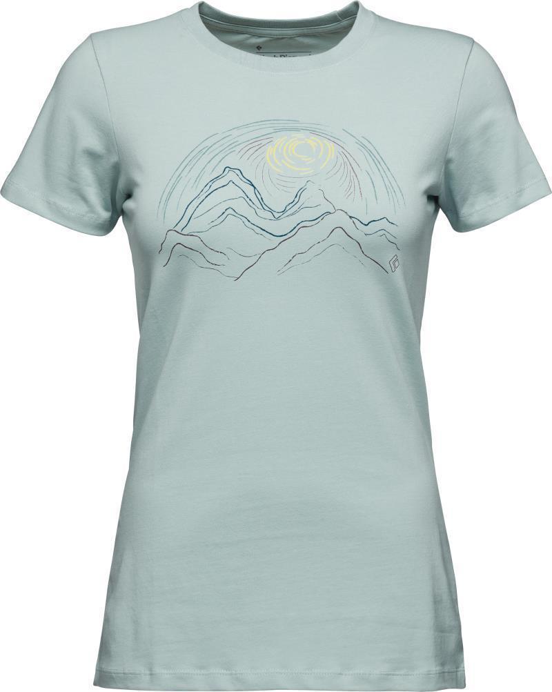 Summit Scribble SS Tee - Womens - ice blue 1